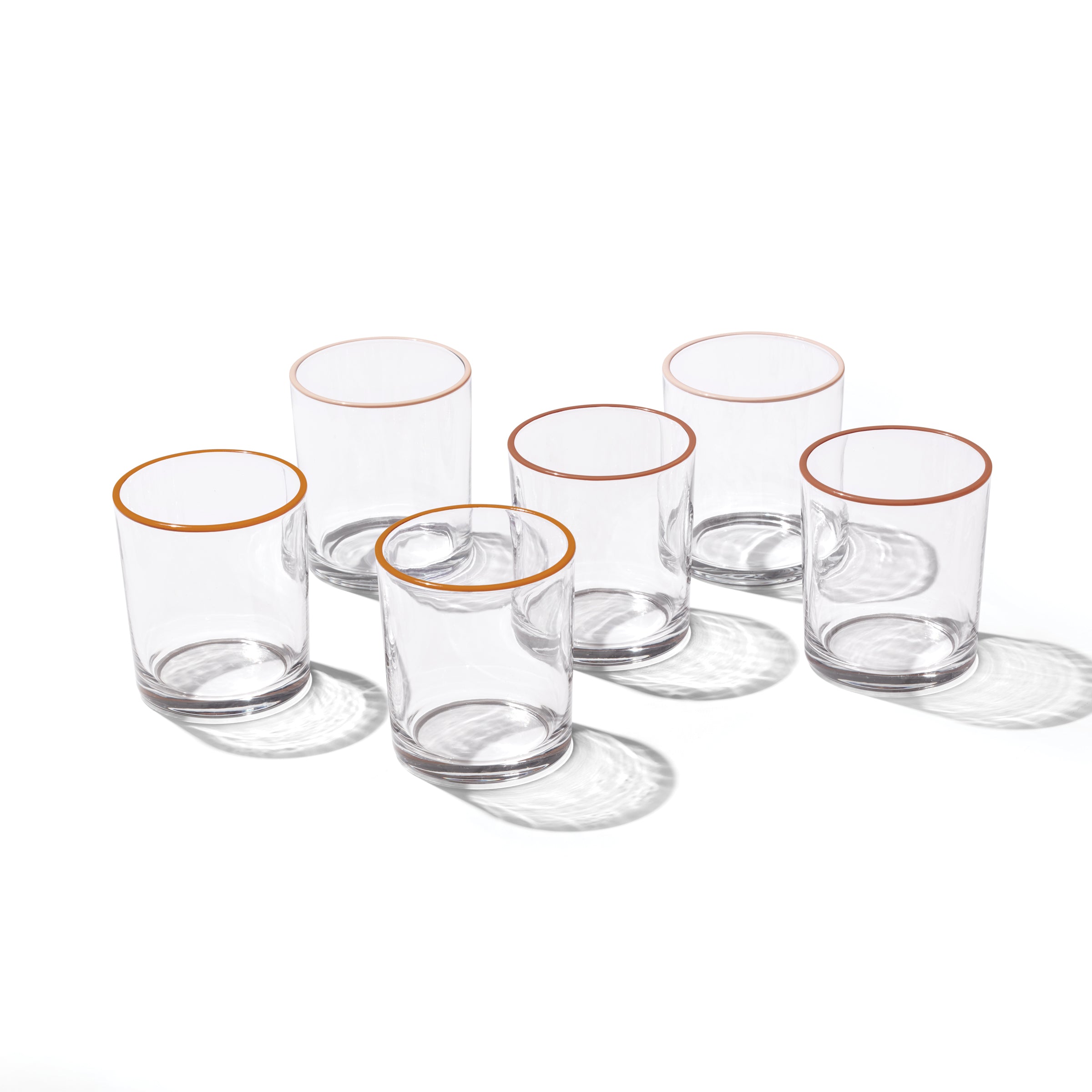 24 Seven Sunbaked Medium Tumbler - Set Of 6
